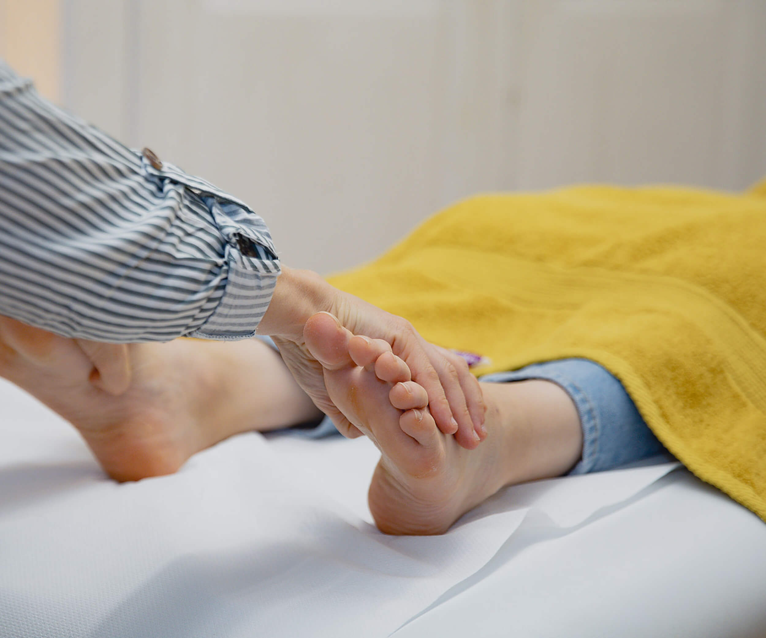 Behandlungsmethode Körper - Fussreflexzonen-Massage - Lebensfluss-Behandlung