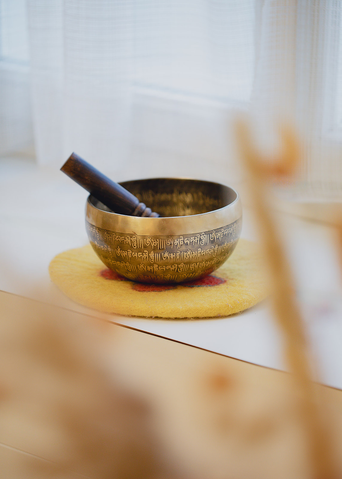 Einblick in die Praxis-Atmosphäre der Lebensfluss-Behandlung.